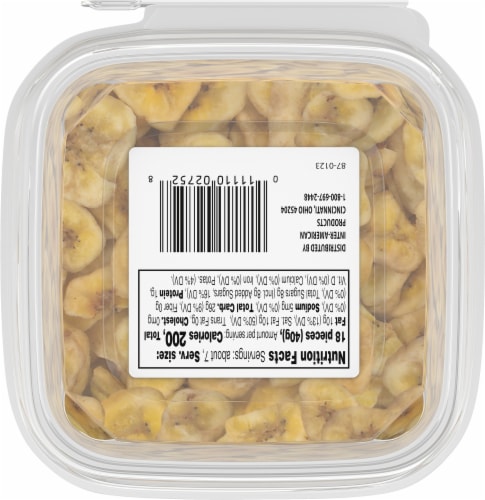 Sweetened Banana Chips Perspective: back