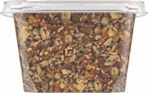 Pre Packaged Bulk Halves & Pieces Walnut  Nuts Perspective: back
