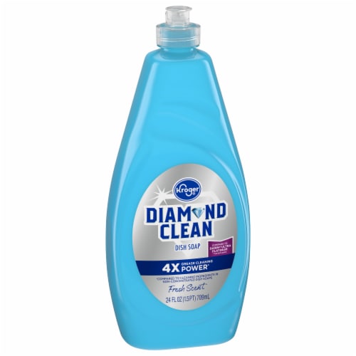 Kroger® Diamond Clean Fresh Scent Liquid Dish Soap Perspective: back
