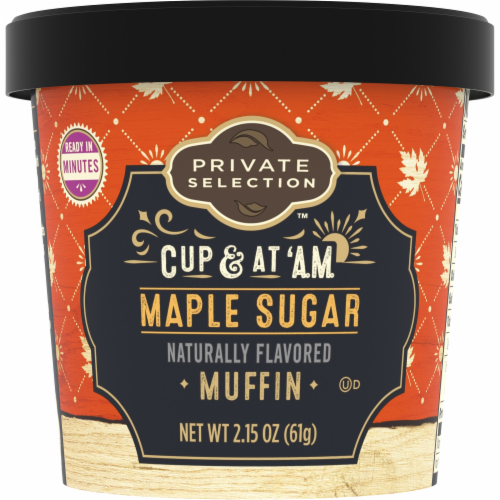 Private Selection™ Cup & At 'A.M. Maple Sugar Muffin Mix Cup Perspective: back