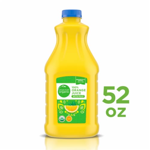 Simple Truth Organic® 100% Orange Juice with Pulp Perspective: back