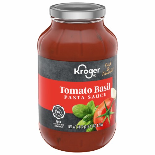 Kroger® Tomato Basil Pasta Sauce Perspective: back