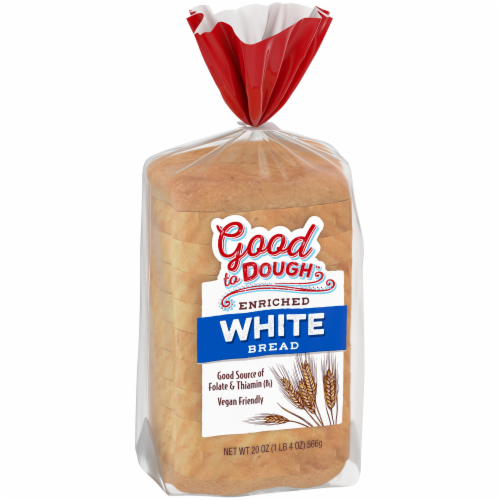 Good to Dough® Enriched White Bread Perspective: back