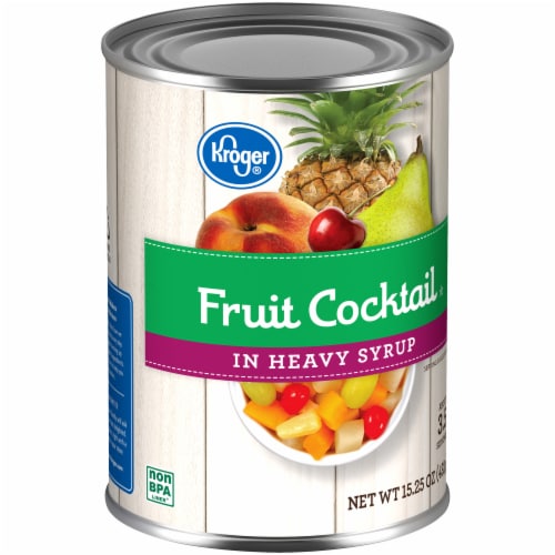 Kroger® Canned Fruit Cocktail in Heavy Syrup Perspective: back