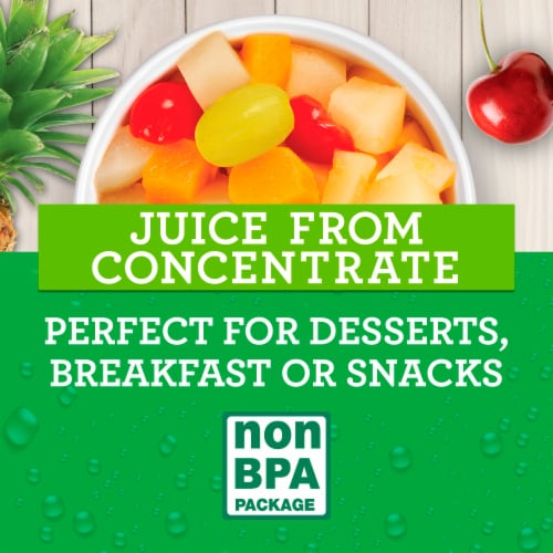 Kroger® Canned Fruit Cocktail in Pear Juice Perspective: back