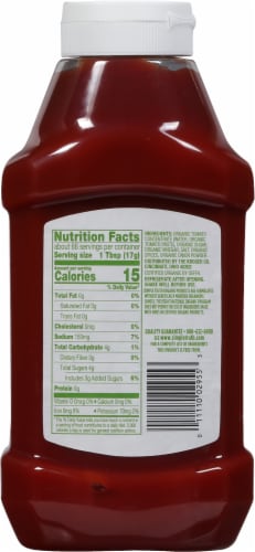 Simple Truth Organic® Ketchup BIG DEAL! Perspective: back