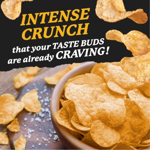 Kroger® Original Kettle Cooked Potato Chips Perspective: back