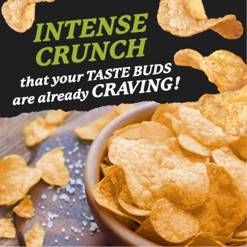 Kroger® Jalapeño Kettle Cooked Potato Chips Perspective: back