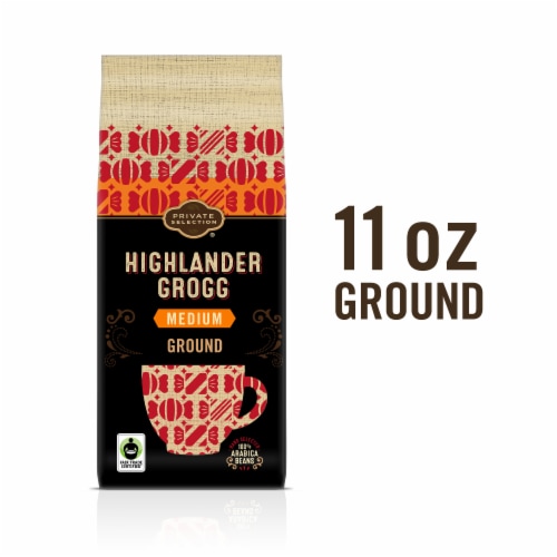 Private Selection® Highlander Grogg Medium Roast Ground Coffee Perspective: back