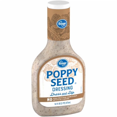 Kroger® Poppy Seed Salad Dressing Perspective: back