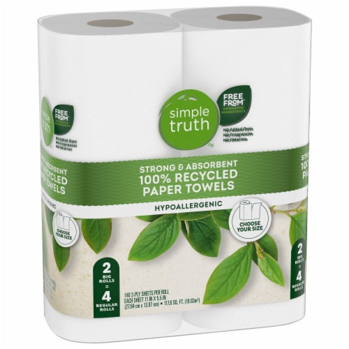 Simple Truth 100% Recycled Paper Towels