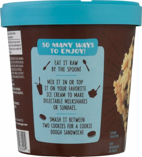 Kroger® Edible Chocolate Chip Cookie Dough Perspective: back