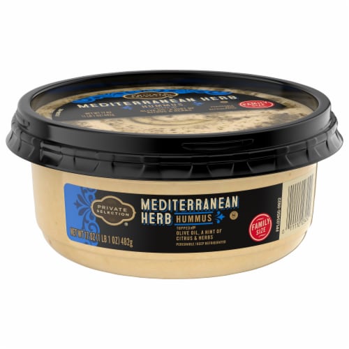 Private Selection™ Mediterranean Hummus Family Size Perspective: back