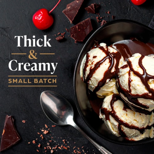 Private Selection® Dark Chocolate Fudge Dessert Topping Perspective: back