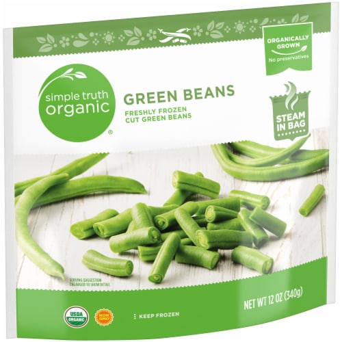 Simple Truth Organic® Frozen Cut Green Beans Perspective: back