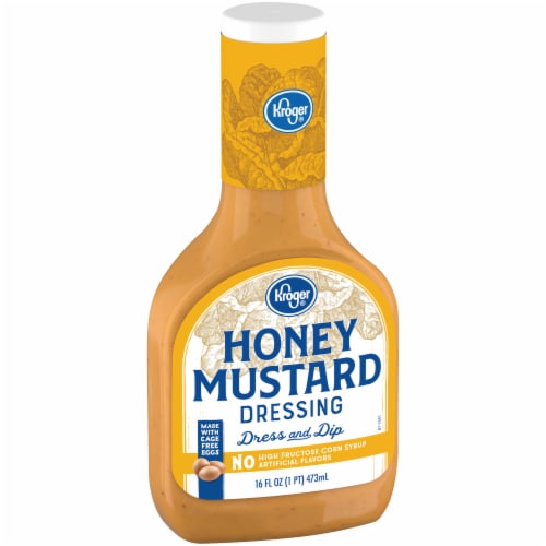 Kroger® Honey Mustard Salad Dressing Perspective: back