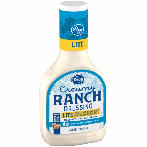 Kroger® Lite Creamy Ranch Dressing Perspective: back