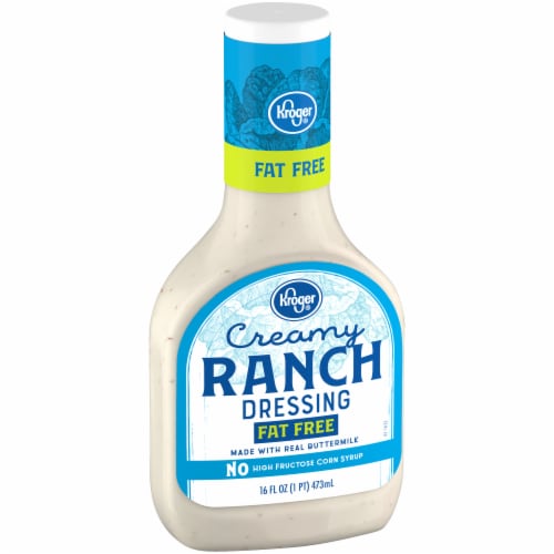 Kroger® Fat Free Creamy Ranch Salad Dressing Perspective: back