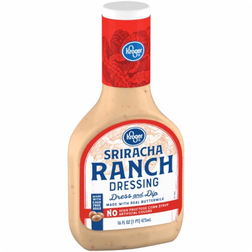 Kroger® Sriracha Ranch Dressing Perspective: back