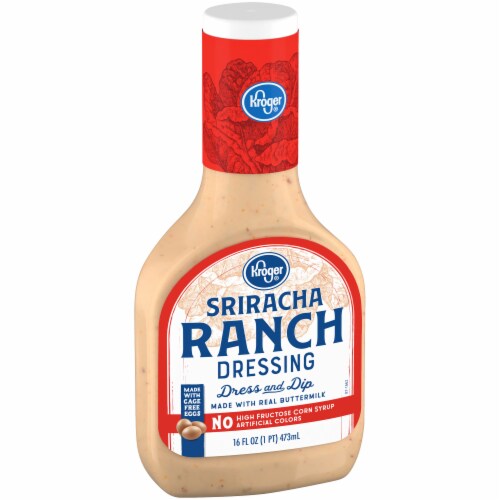 Kroger® Sriracha Ranch Dressing Perspective: back