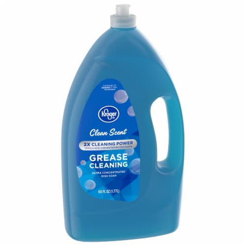 Kroger® Grease Cleaning Clean Scent Liquid Dish Soap Perspective: back