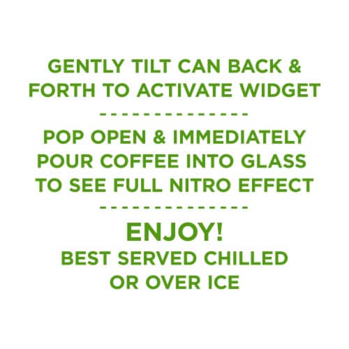 Simple Truth Organic™ Nitro Black Cold Brew Coffee Perspective: back