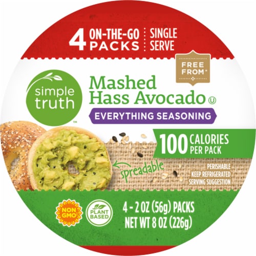 Simple Truth® Mashed Avocado Everything Seasoning Perspective: back
