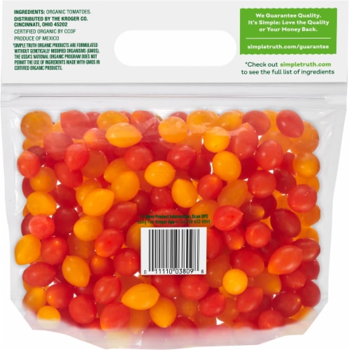 Simple Truth Organic® Tomatoes Tiny Drops Perspective: back
