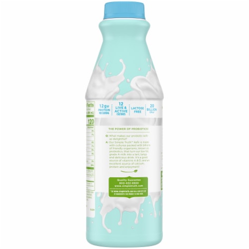 Simply Truth™ Plain Low Fat Kefir Drink Perspective: back