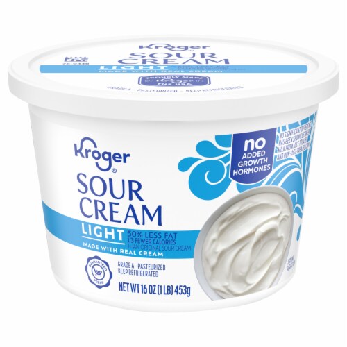 Kroger® Light Sour Cream Perspective: back