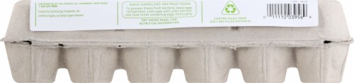 Simple Truth Organic™ Cage Free Large Brown Eggs Perspective: back