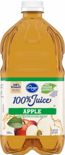 Kroger® 100% Apple Juice, 64 fl oz