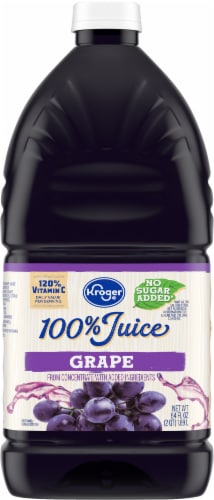 Kroger® 100% Grape Juice Perspective: back