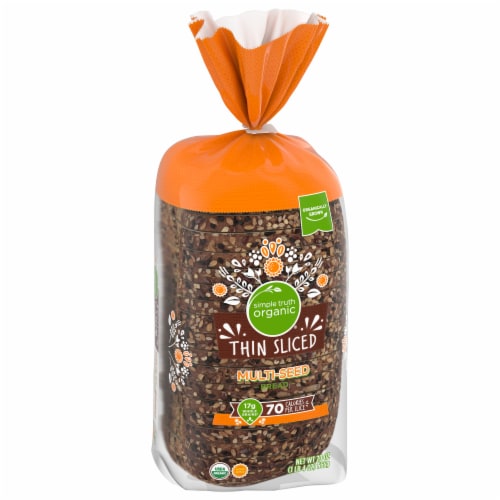 Simple Truth Organic® Multi-Seed Bread Thin Sliced Perspective: back