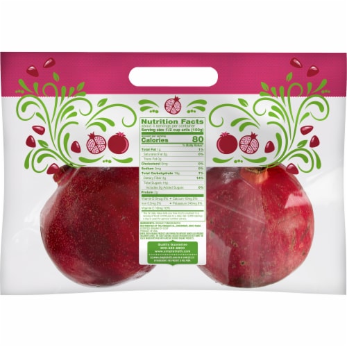 Simple Truth Organic™ Fresh Pomegranates Perspective: back