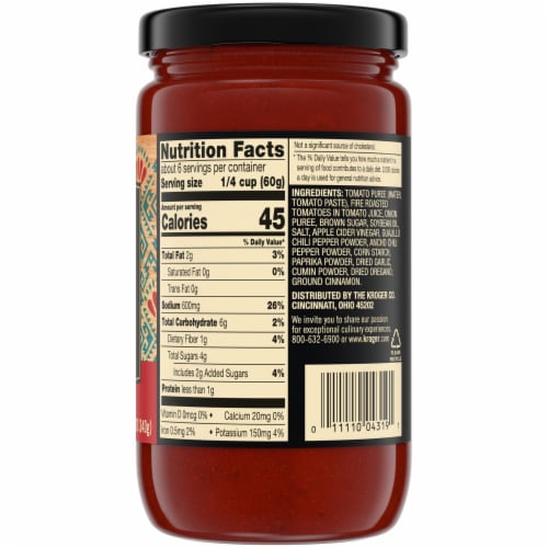 Private Selection® Barbacoa Cooking Sauce Perspective: back