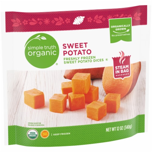 Simple Truth Organic® Frozen Sweet Potato Diced Perspective: back