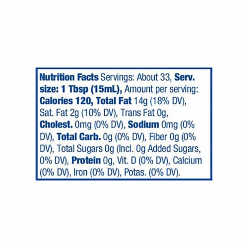 Kroger® Lighter Flavor Olive Oil Perspective: back