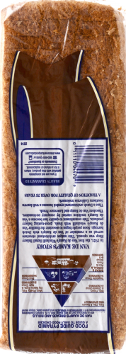 Van De Kamp's Round Top Tender Twist Wheat Bread Perspective: back