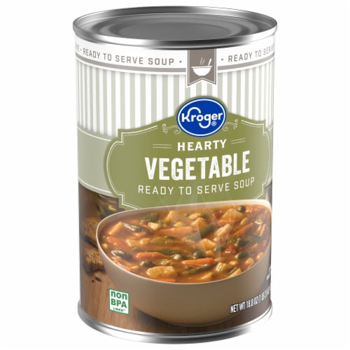 Kroger® Hearty Vegetable Soup Perspective: back