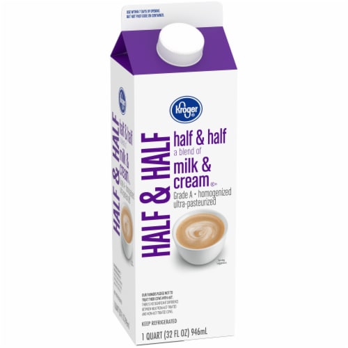 Kroger® Half and Half Quart Perspective: back