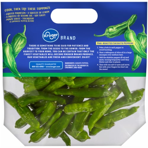 Kroger® Shishito Peppers Perspective: back
