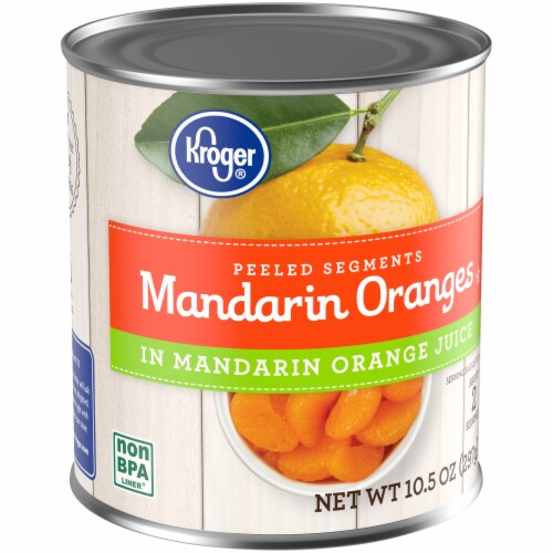 Kroger® Canned Mandarin Oranges in Juice Perspective: back