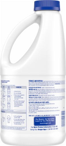 Kroger® Disinfecting Concentrated Bleach Perspective: back
