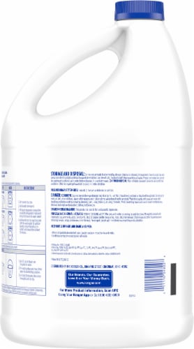 Kroger® Concentrated Disinfecting Bleach Perspective: back