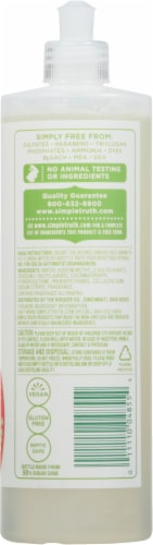 Simple Truth® Grapefruit Liquid Dish Soap Perspective: back