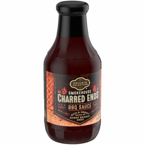 Private Selection® Smokehouse Charred Ends BBQ Sauce Perspective: back