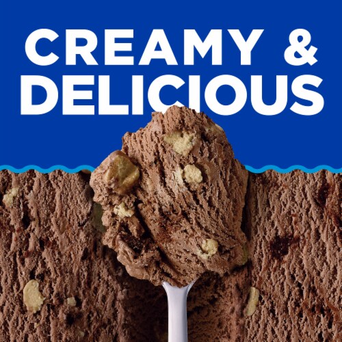 Kroger® Deluxe Brookie Brownie & Cookie Ice Cream Perspective: back