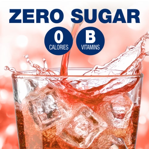Kroger® Energy Strawberry Kiwi Liquid Water Enhancer Perspective: back