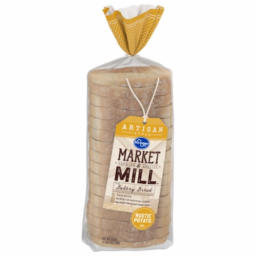 Kroger® Market & Mill™ Artisan Style Rustic Potato Bakery Bread Perspective: back